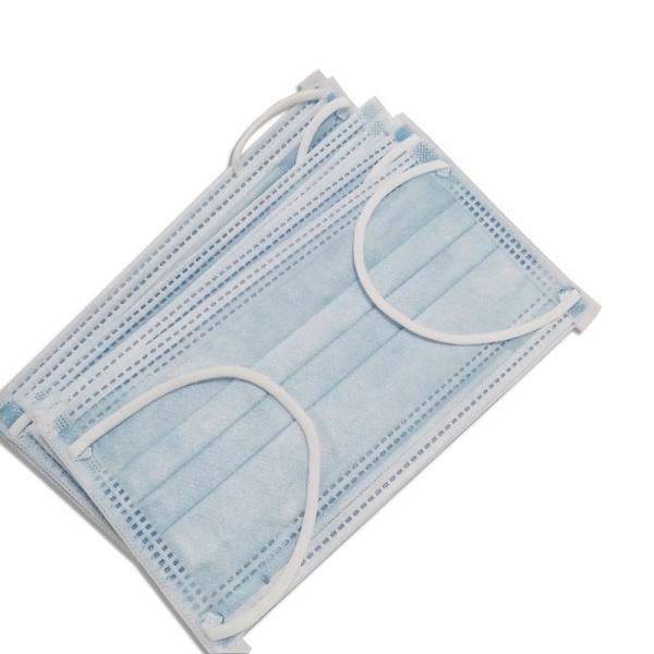 Dental Surgical 3 Ply Disposable Face Mask , Non Woven Protective Mouth Masks