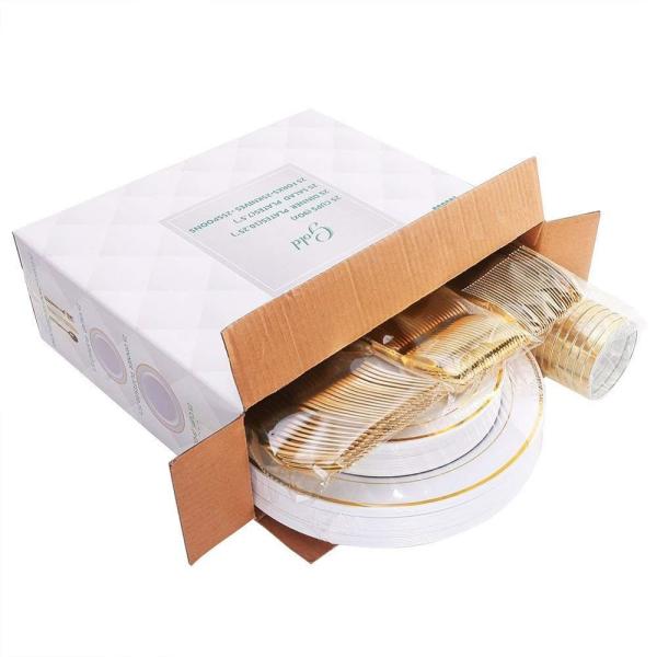 Luxury Ecofriendly Rose Gold Knife And Fork Set , Restaurant Stainless Steel Dinner Set