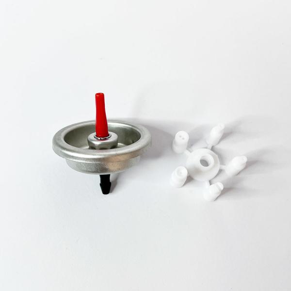 High Pressure Butane Lighter Refill Valve Metal Plastic Fitting