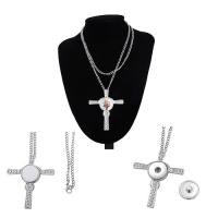 Pendentif Collier Photo Croix par Sublimation avec Zircon Cubique Colliers par Sublimation