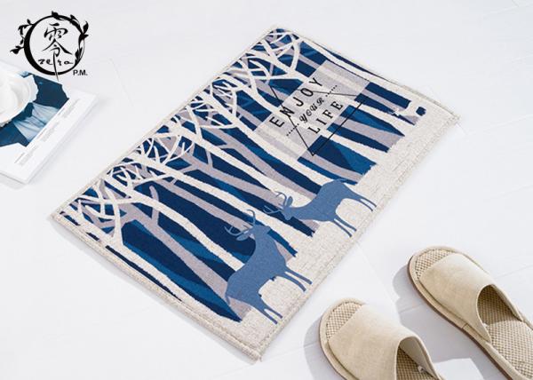 Christmas Deer Pattern Houseware Items Footmat Livingroom Area Decoration Rug in Four Different Sizes