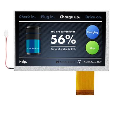 Affichage LCD TFT de 7 pouces avec rapport de contraste 500:1 et résolution 800*480