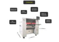 Planta de fabricación del PWB de los alimentadores de las cabezas 100 de CHM-861 SMD Chip Mouter Pnp Machine 8