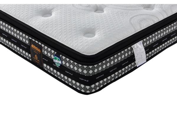 Dual Spring Mattress Mini Coils Pocket Spring Mattress Ice Silk Cooling Cover