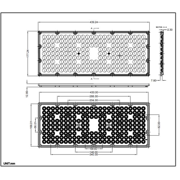 200IN1 30Degree Наружное освещение, производители дешевые прямые продажи 50W 100W 150W 200W LED стадионные объективы