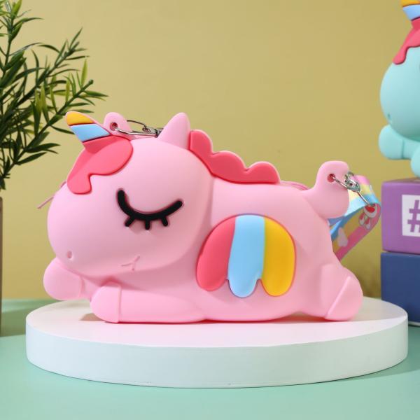 День рождения подарочная сумка игрушка студенты дети подарить Каваи кроссбоди сумка милый плечевой сумка мультфильм животный силиконовый макияж сумка