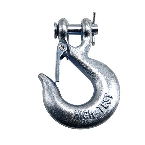 Caron Steel Crane Block Hook Clevis Slip Latched Cargo Hook for Heavy Industry Needs