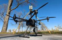 GS-100V UAV LiDAR System Sensor láser Fov de 360 ​​​​grados Software gratuito de nube de puntos coloreados