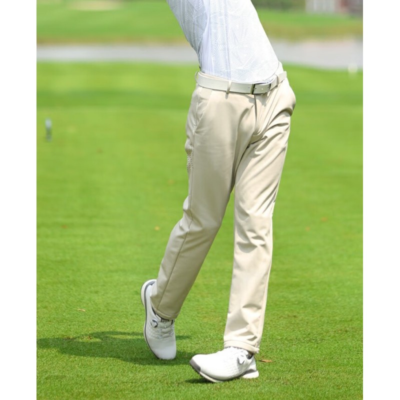 OEM Custom Men's Stretch Breathable Golf Long Pants Comfort Sports Trousers