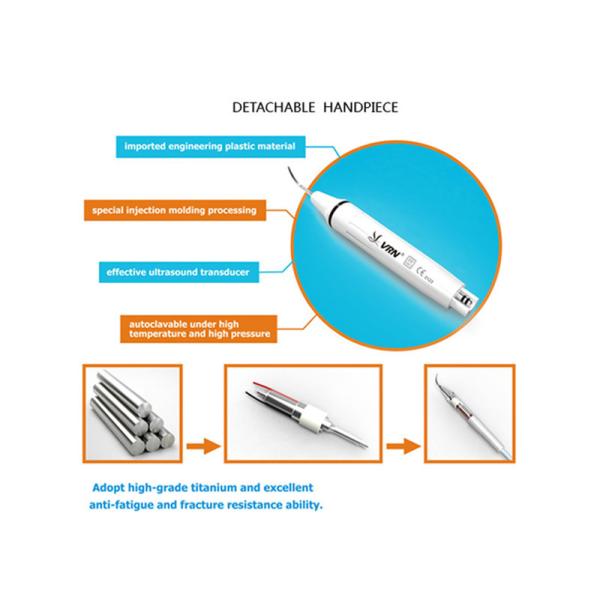 20w Tooth Cleaning Dental Ultrasonic Scaler Detachable dental led handpiece
