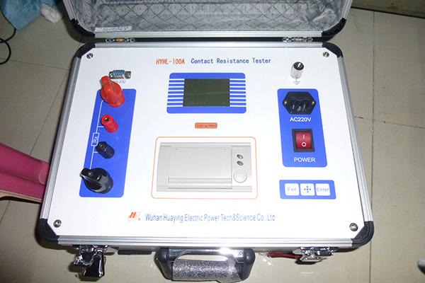IEC Standard  Loop Resistance Contact Resistance Meter Low Resistance Tester 100A