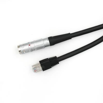 Customized Push Pull Cable Connector 2K Series 8 Pin Straight Plug