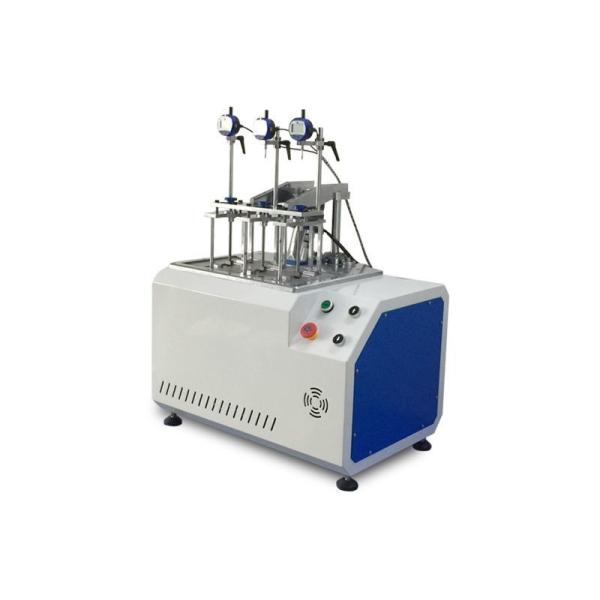 PLC VST Rubber Testing Equipment Vicat Machine Softening Point Temperature