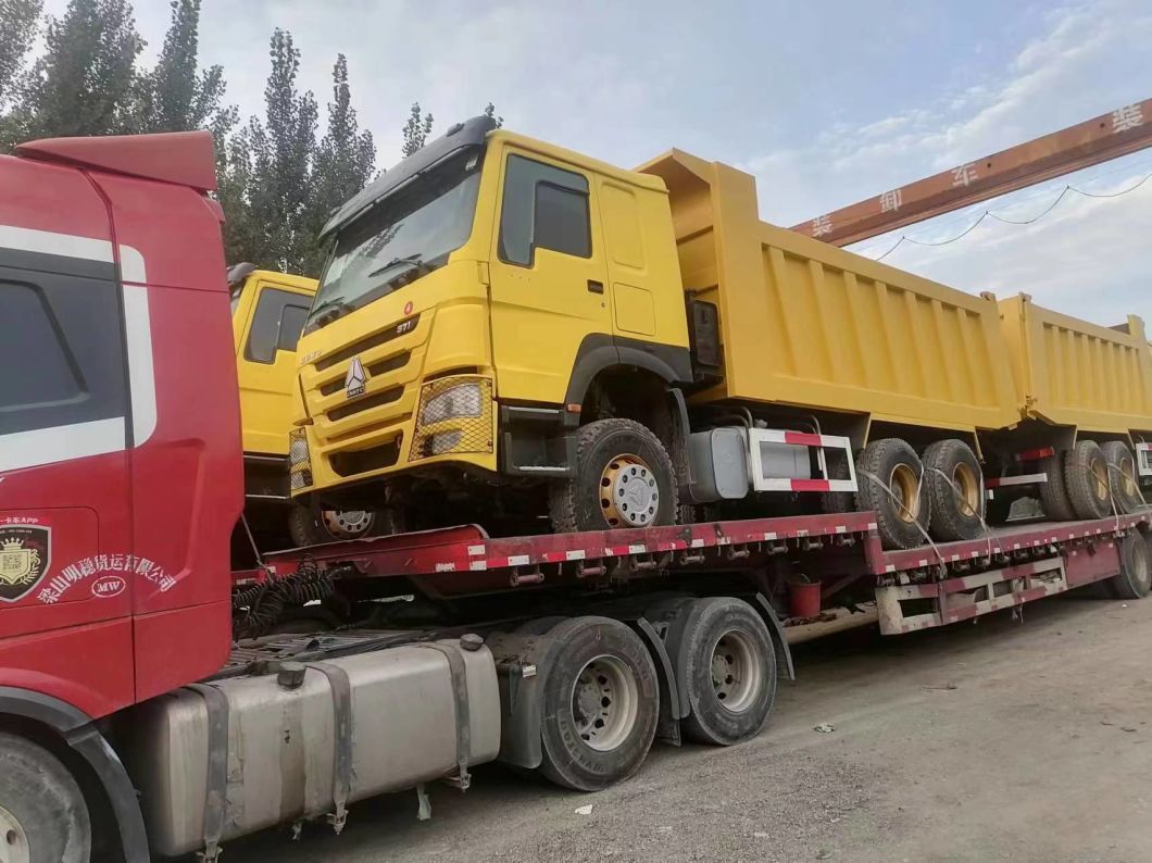 6X4 приводное колесо HOWO грузовик 371 наклонитель Использованные мусоровозы мощностью 6-8 л
