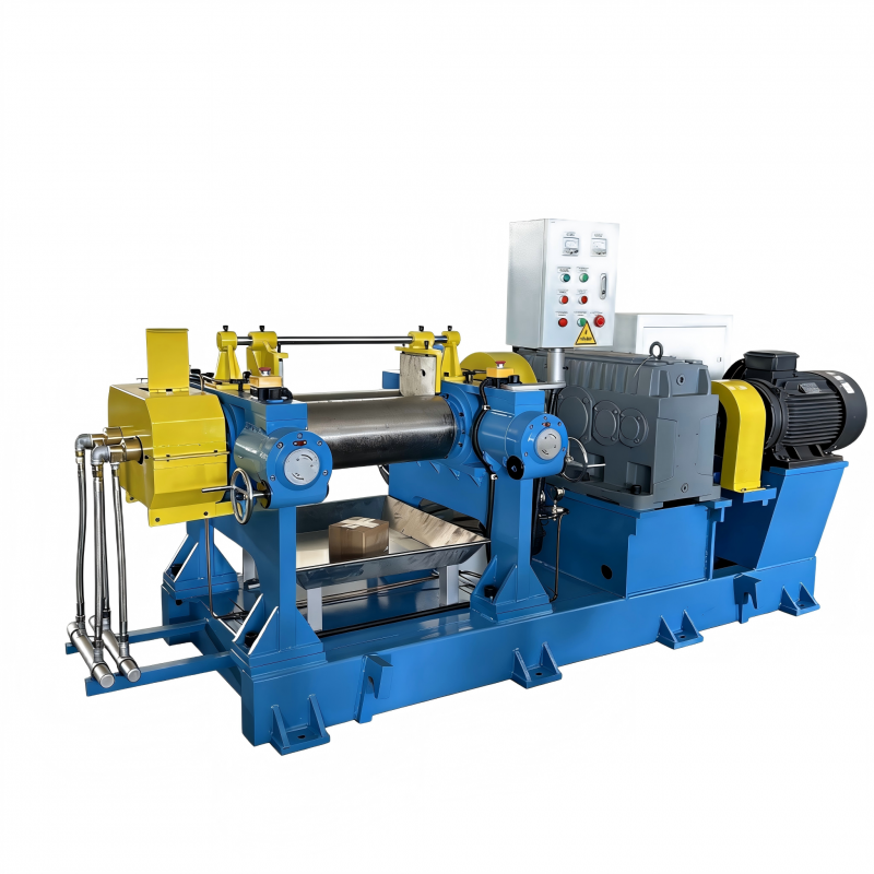 XK-400 Model Rubber Mixing Mill with 1000mm Working Length and 37KW Motor Power for Efficient Rubber Processing