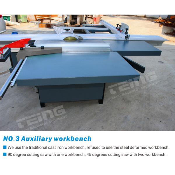 Woodworking Sliding Table Saw SKY8D 20mm Scoring Spindle Saw Max Cutting Height 80mm