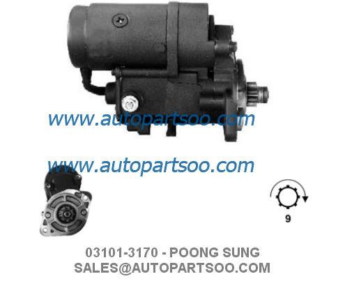 TM000A31001 TM000A37001 - MANDO Starter Motor 12V 0.8KW 8T MOTORES DE ARRANQUE