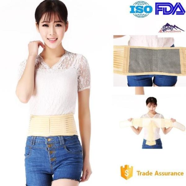 La ceinture de retour d'accolade de chauffage par tissu élastique/soutien lombaire améliorent la microcirculation