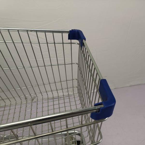 Q195 тележка вагонетки металла супермаркета стали 150L со складным местом детей