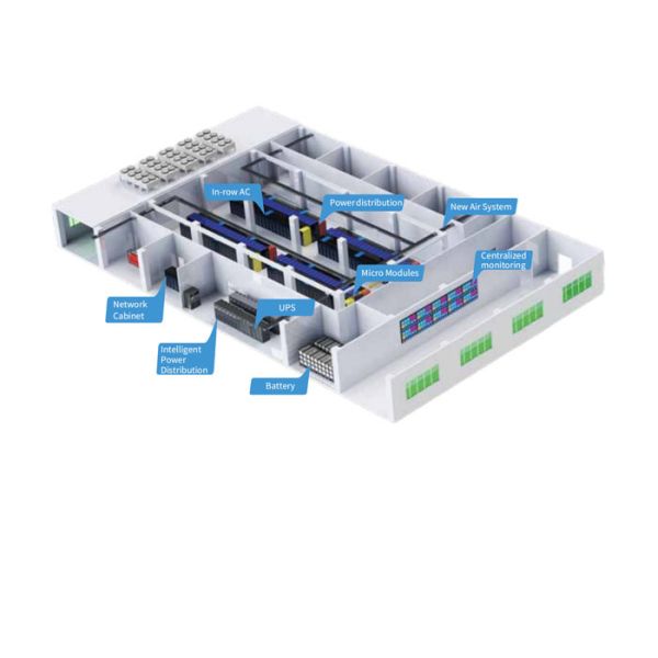 6kW 42U 40ft Modular Data Center Container Providers OEM