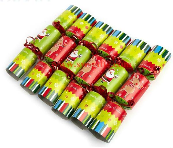 Wholesale Products Party Popper Bon Bons Decorated Christmas Cracker With Small Gifts