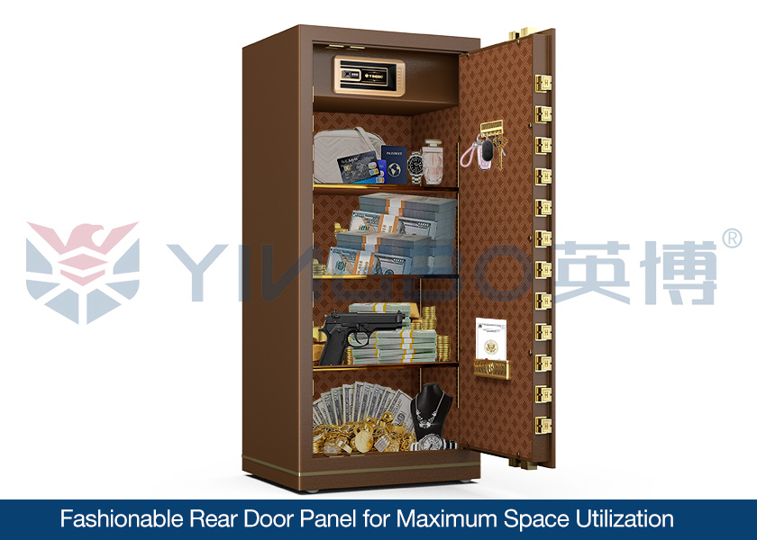 Durable Finish Security Home Safe Box OEM And ODM Brand Customization Dual Power Home Safe