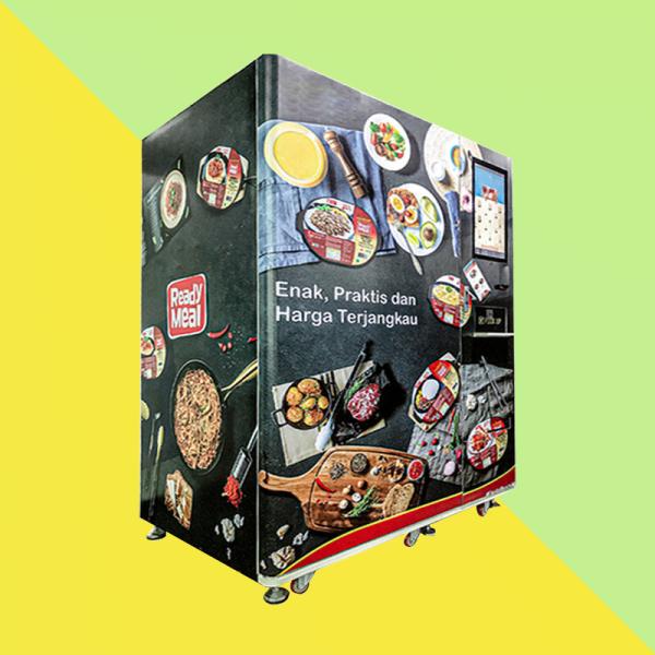 Best Seller Foods Drinks Vending Machine 21.5-inch Touch Screen With Cheap Price