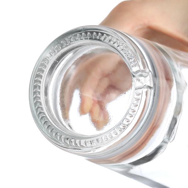 500ml 700ml 750ml White Frosted Vodka Glass Bottle for Pubs Made of Super Flint Glass