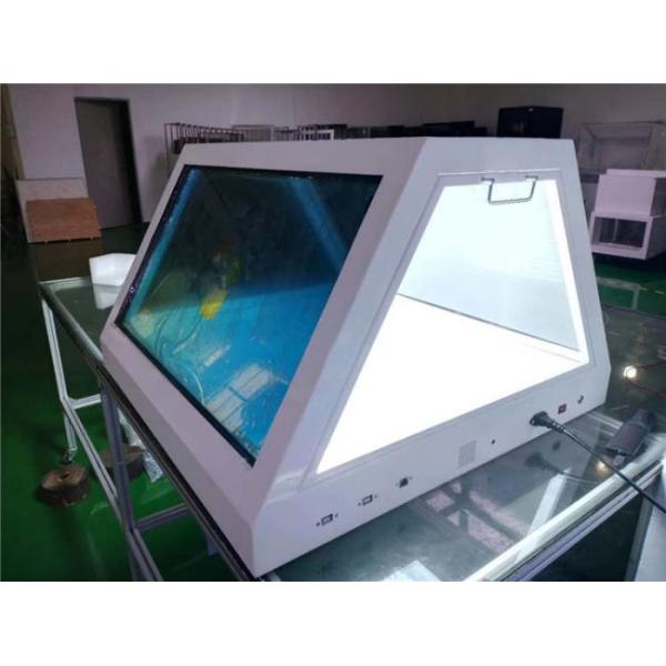 1920×1080 RGB Transparent Lcd Showcase HDMI 24 Inch NTSC