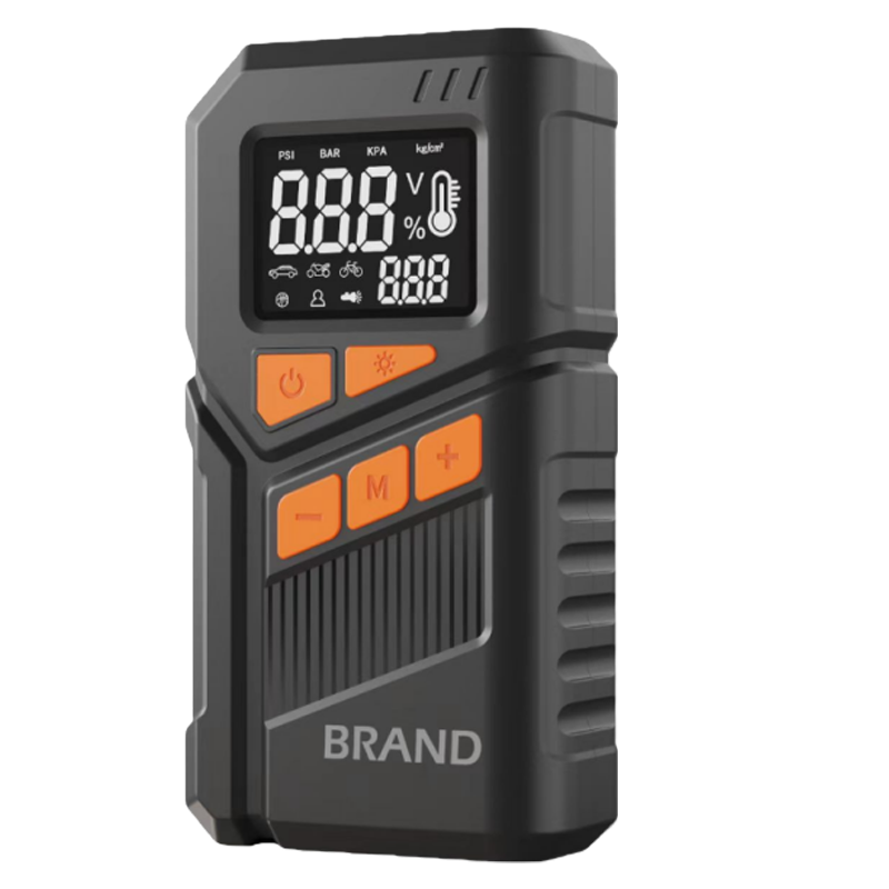 150 PSI Portable Tire Inflators Jump Starter 12000 MAh 12V Car Battery Booster Smart Jumper Cables