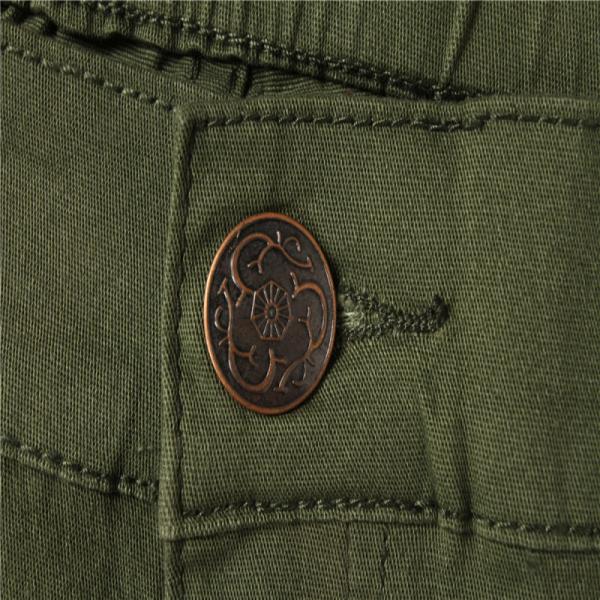 Olive Ladies Casual Shorts 70% Cotton 2% Spandex Casual Summer Shorts Womens