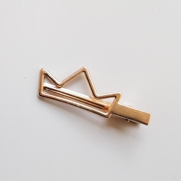Metal Crown Hair Clip Pin Set Accessories Girl  7x2.5cm