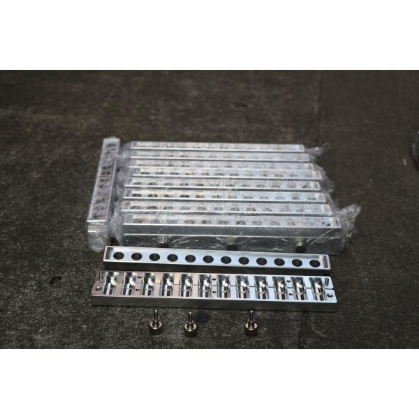 12 отверстий губной палочки плесень вермицелли бальзам для губ плесень поднос серебро