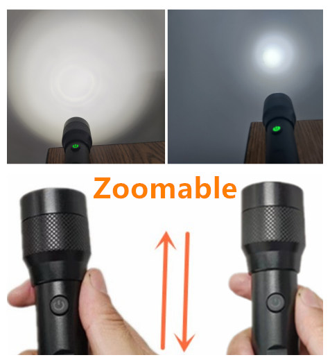1100 поручать Zoomable света факела СИД наивысшей мощности поддержки Lm магнитных
