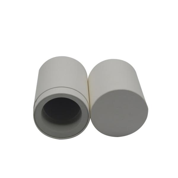 Eco Friendly Round Cylinder White Cardboard Paper Tube With EVA Protection Rose Facial Water Bottle Cosmetic Packaging