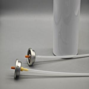 人間工学に基づいたフォームコントロールを備えた、高級シェービングキット用スムーズ作動シェービングフォームバルブ