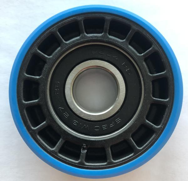 75x24 Escalator Spare Part Step Chain Roller Hub Type Roller With Bearing 6302