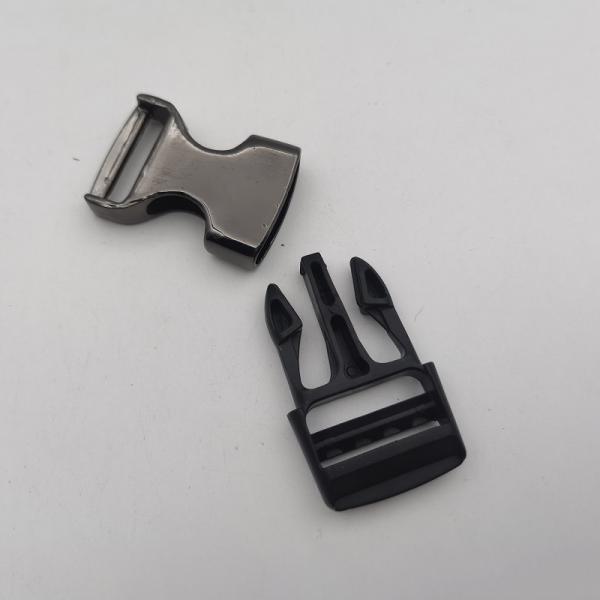 24.5mm*48.6mm Zinc Heavy Duty Metal Buckles For Bags