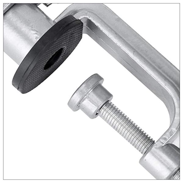 Стойка точильщика алюминиевого сплава с универсальными зажимными тисками