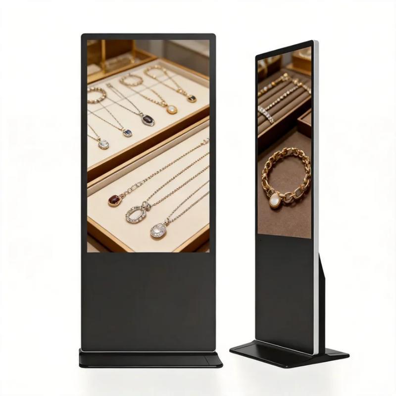 Vertical Floor Standing LCD Digital Signage Advertising Player for Commercial Display