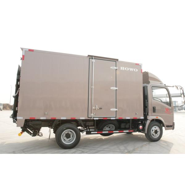 SINOTRUK HOWO грузовик 4х2 8тонны LHD 120HP фургон грузовик логистический транспорт