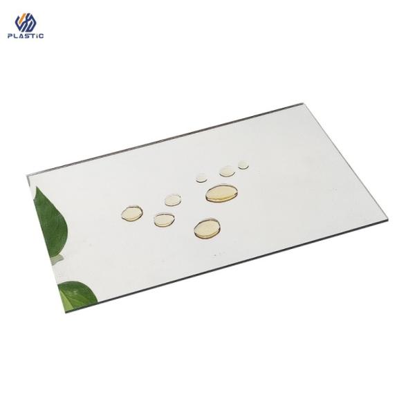 Custom Different Thickness Silvery Clothes 3mm Mirror Cast Acrylic Sheet