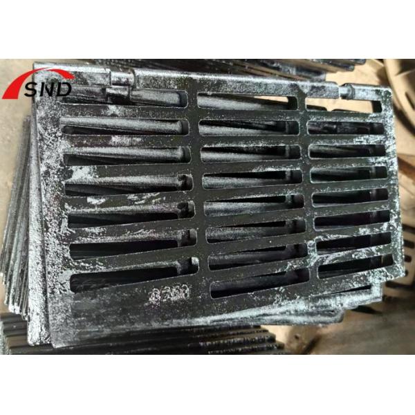 Square Shape Cast Iron Gully Cover with Painting Surface for Drain Away Water Load-Bearing Grade C250