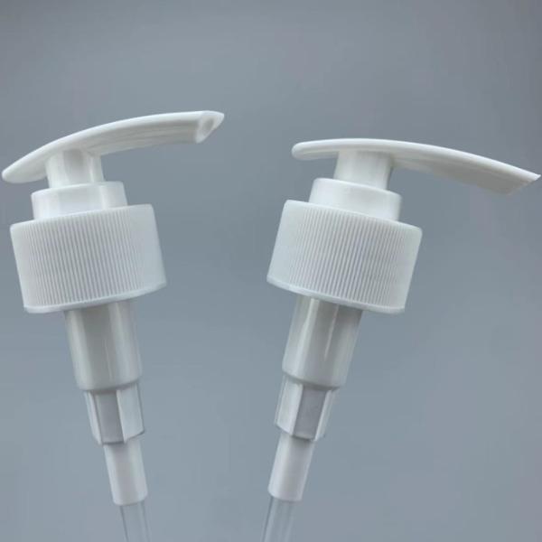 LinDeer White Lotion Dispenser Pump 28mm With Negotiation Tube