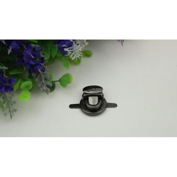Gold lock metal bag buckle button zinc alloy push lock for bags