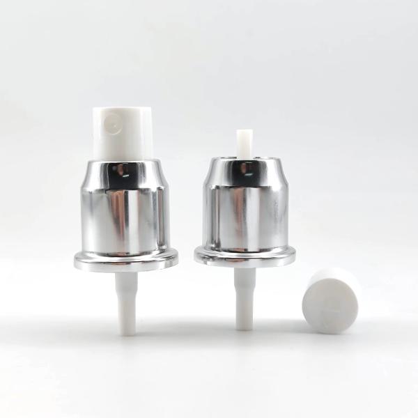 20mm 20/410 Silver Aluminium Arc Shoulder Design Mist Pump Sprayer For Perfume