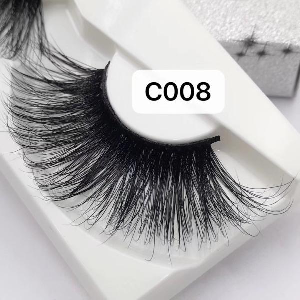 WHOLESALE 30MM OVERLENGTH FASHION REAL MINK EYELASH