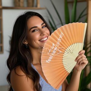 Bamboo hand fan