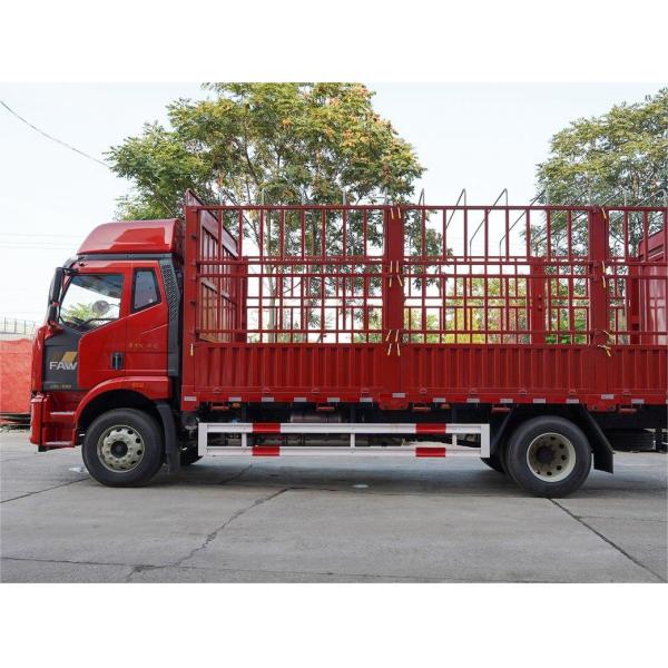 2024 FAW Jiefang J6L Medium Truck 4X2 Dropside Lorry Fence Cargo Truck for Transport