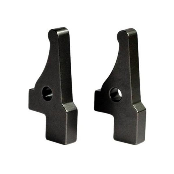 SR20R lathe machine parts , steel toggle clamp HRC55 degree